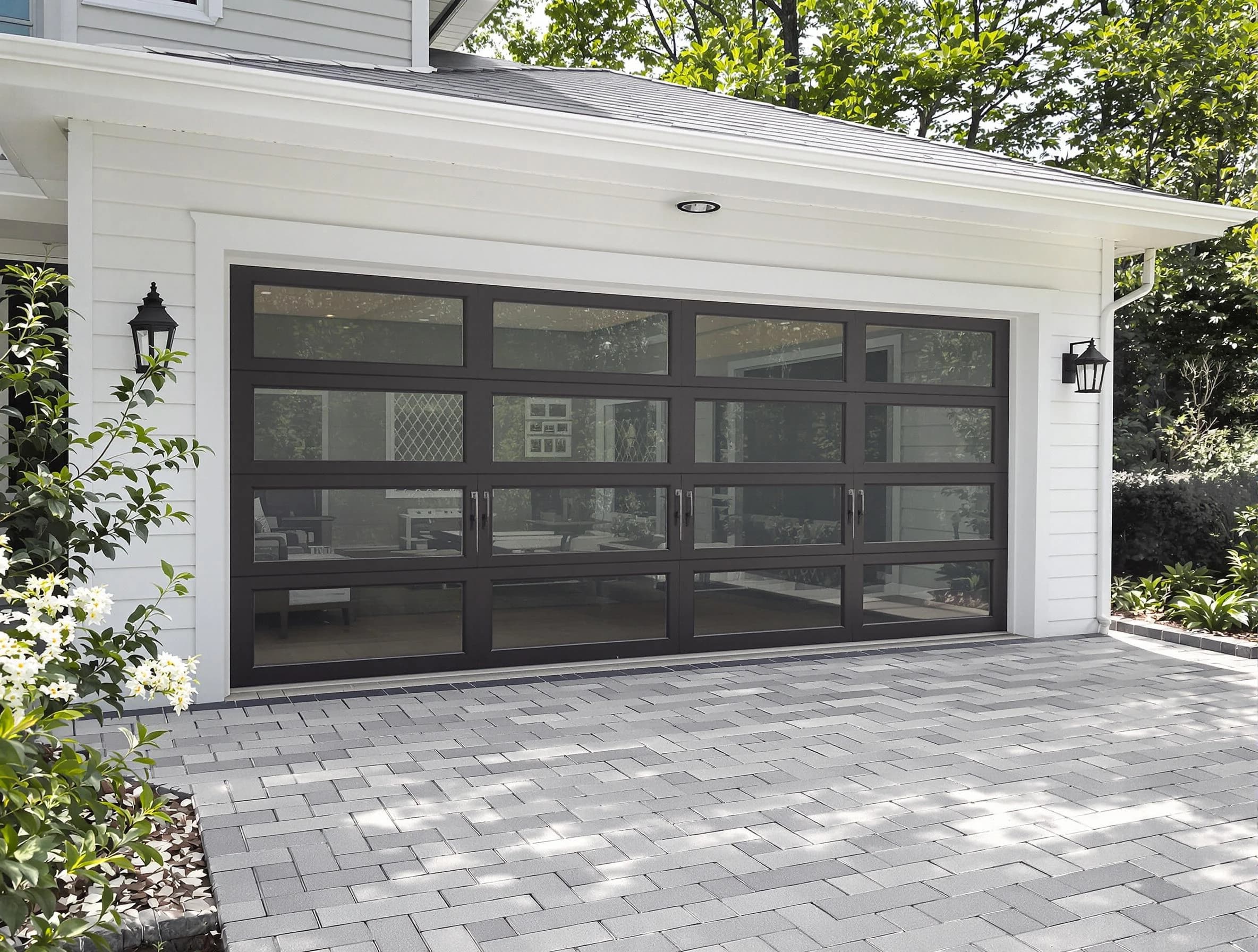 Lodi Garage Door Repair design specialist presenting custom garage door options to Lodi homeowner