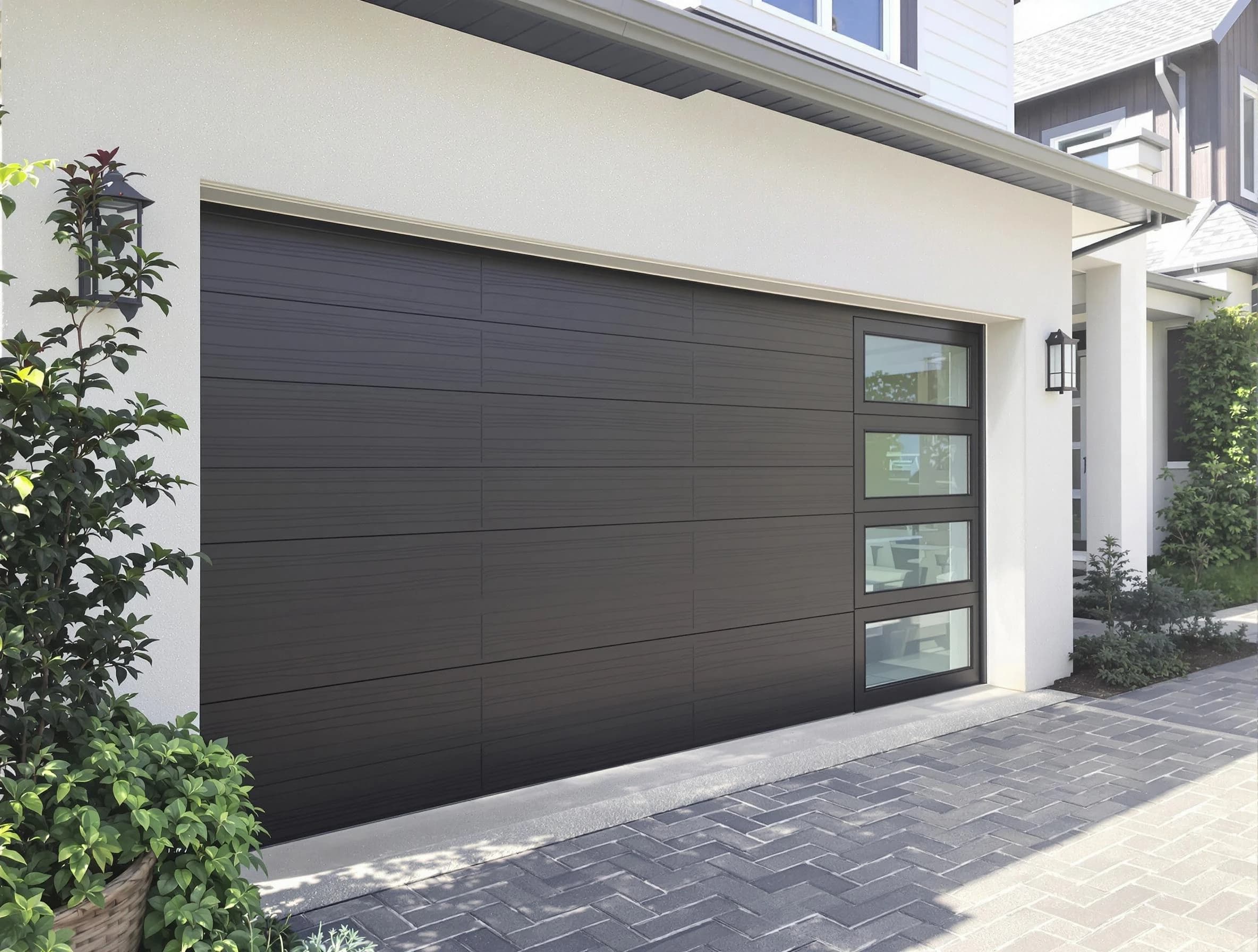 Custom garage door installation by Lodi Garage Door Repair in Lodi