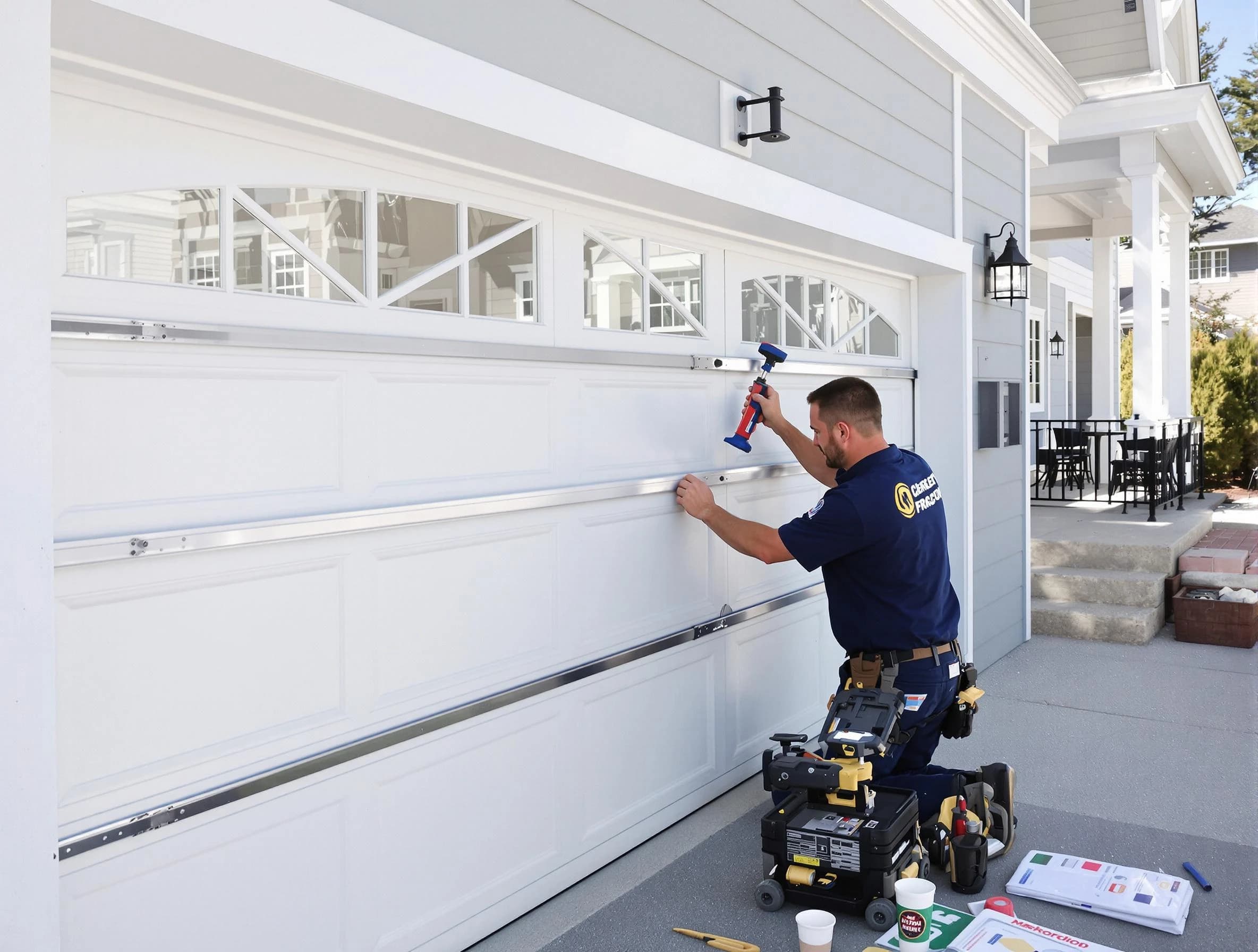 Professional garage door installation by Lodi Garage Door Repair in Lodi