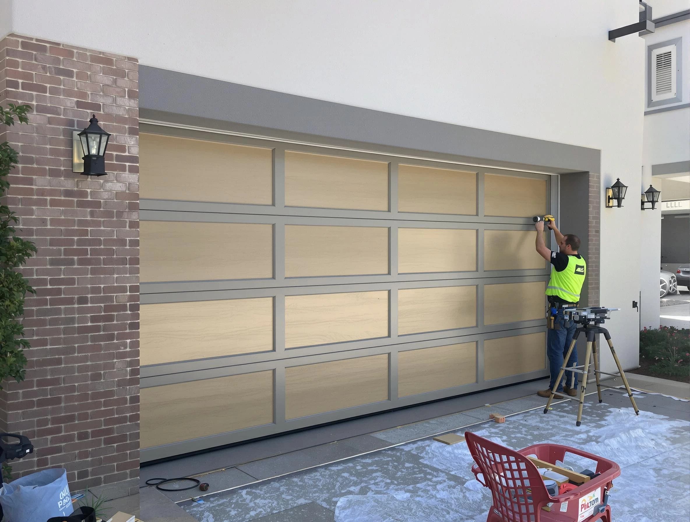 Garage door replacement service by Lodi Garage Door Repair in Lodi