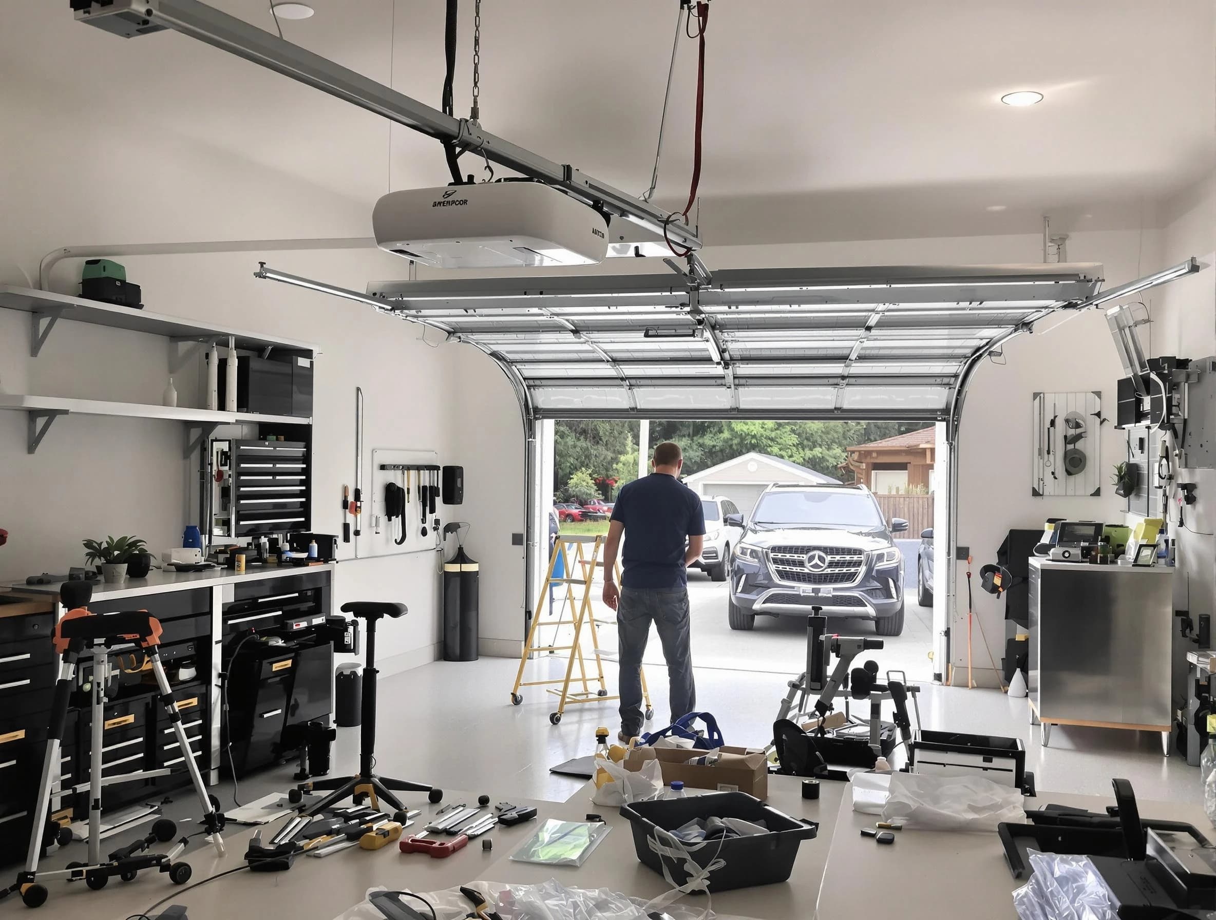 Garage door opener installation by Lodi Garage Door Repair in Lodi