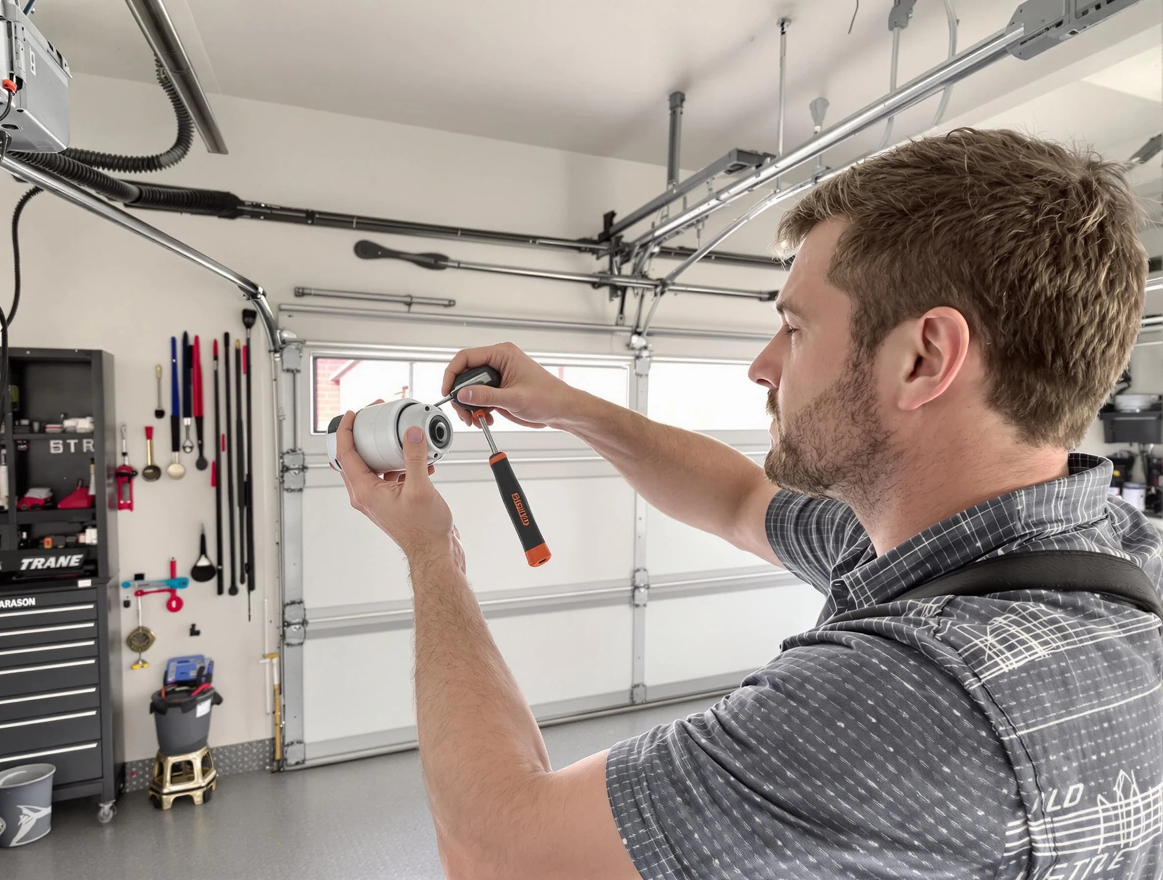 Garage door opener repair service by Lodi Garage Door Repair in Lodi