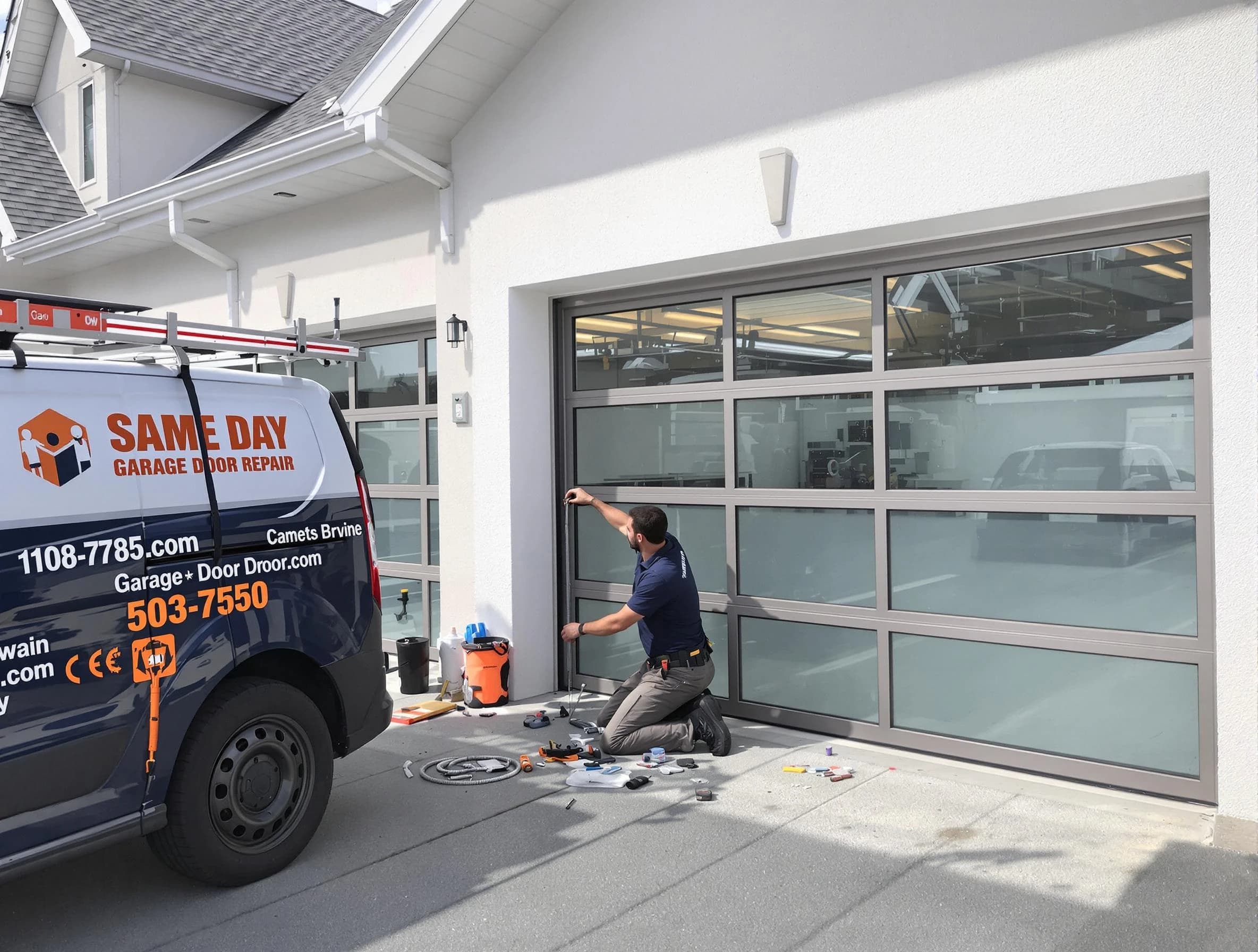 Same-day garage door repair service by Lodi Garage Door Repair in Lodi