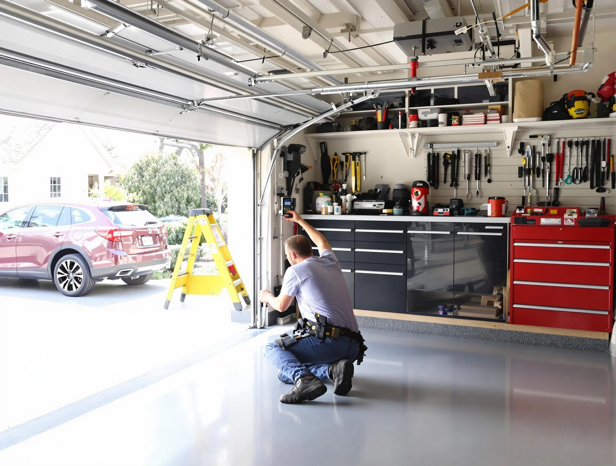 Local garage door repair service by Lodi Garage Door Repair in Lodi
